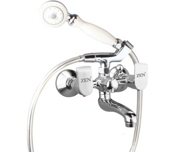 Wall Mixer Telephonic with Crutch and Shower Tube